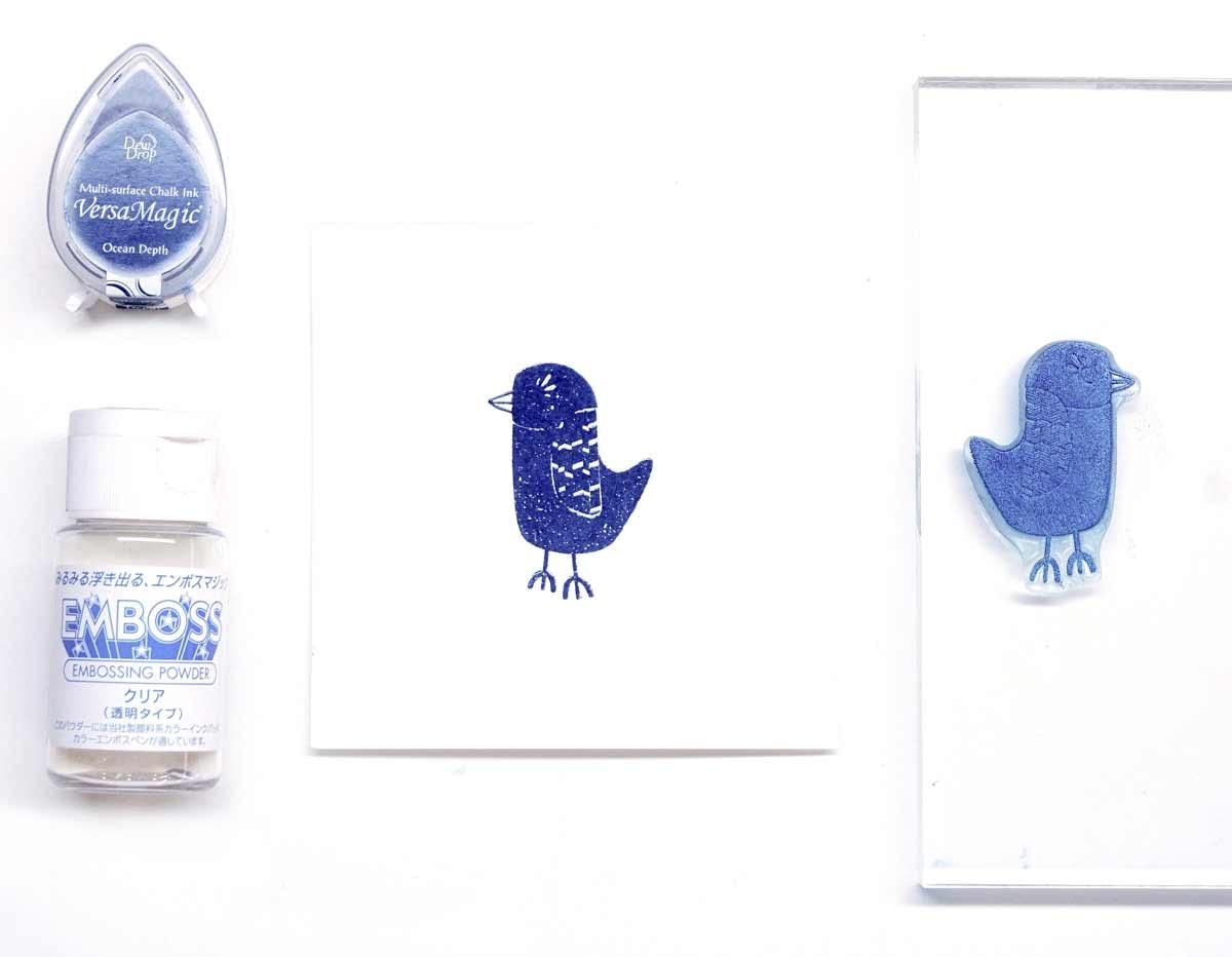 Tsukineko Versamagic Chalk-Finish Ink Pad - Night Sky | Premium Water-Based Ink for Scrapbooking, Card Making & DIY Crafts | Perfect for Paper, Wood & Fabric Projects