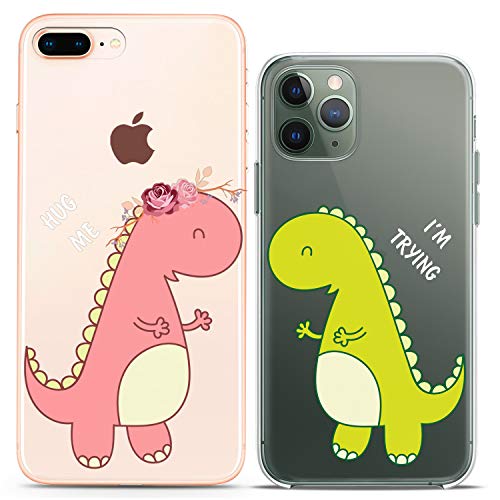 Couple Cute Dinosaurs