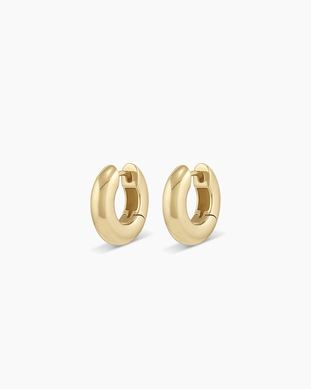 14K Gold Huggie Hoop Earrings for Women - Minimalist Small Hoops for Everyday Wear & Special Occasions
