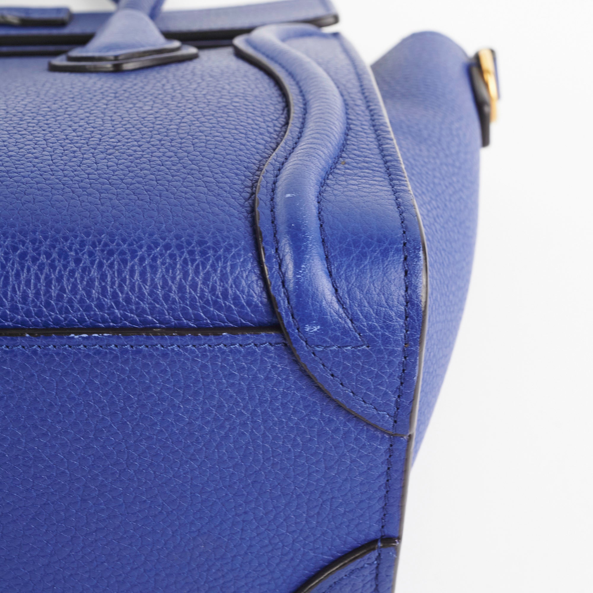 Celine Nano Luggage Bag in Blue - Stylish Crossbody Handbag for Women | Perfect for Work, Travel & Everyday Use