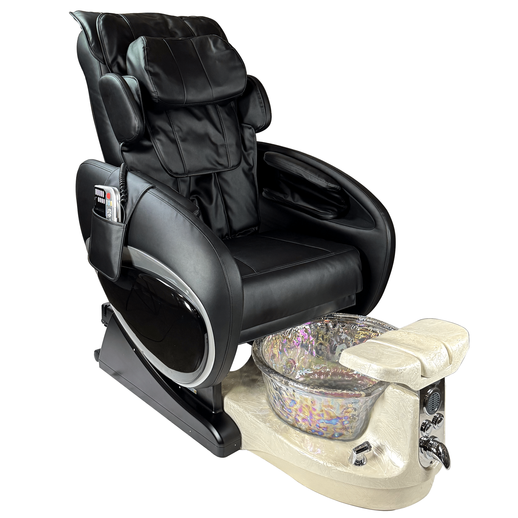 Fiori 8000 Professional Pedicure Spa Foot Bath - Electric Foot Soaker with Bubbles & Heat for At-Home Nail Care & Relaxation - Perfect for Salon, Spa & Home Use