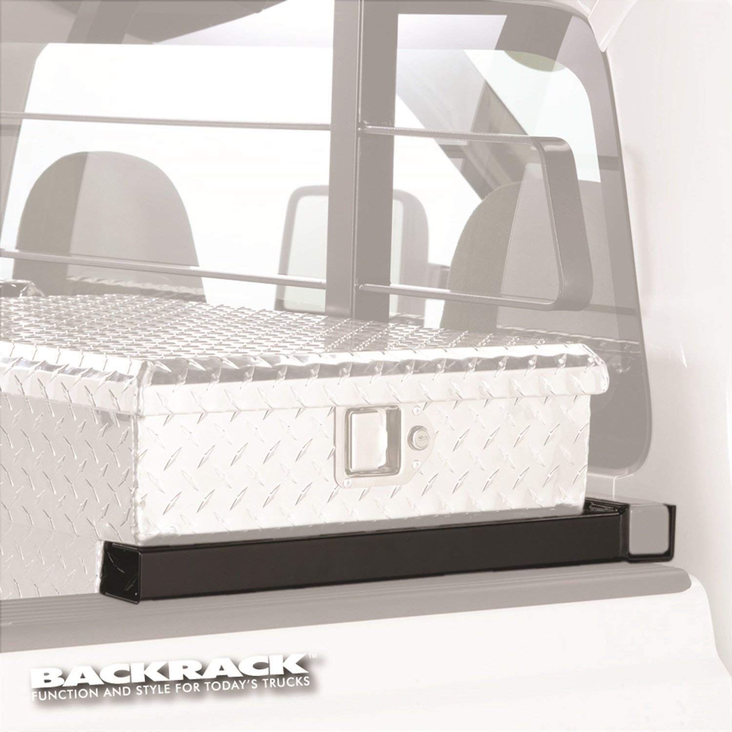 Backrack 91013 Heavy Duty Tool Box Bracket - Secure Mounting for Pickup Trucks & Work Vans - Perfect for Construction, Landscaping & Off-Road Adventures