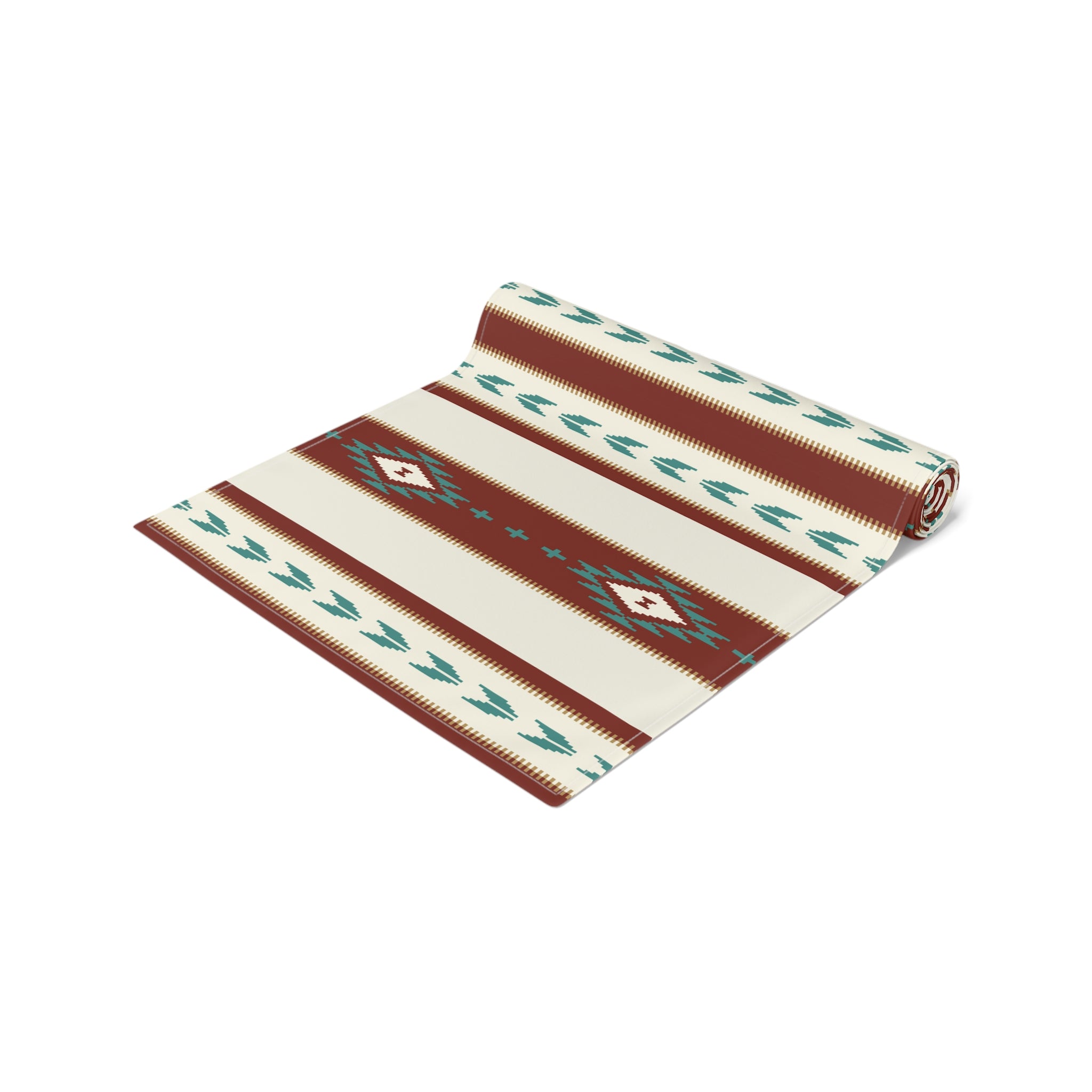 Sedona Falls Southwestern Table Runner - Elegant Kitchen Decor & Stylish Plant Stand Cover | Perfect for Dining Tables, Buffets, and Home Decor