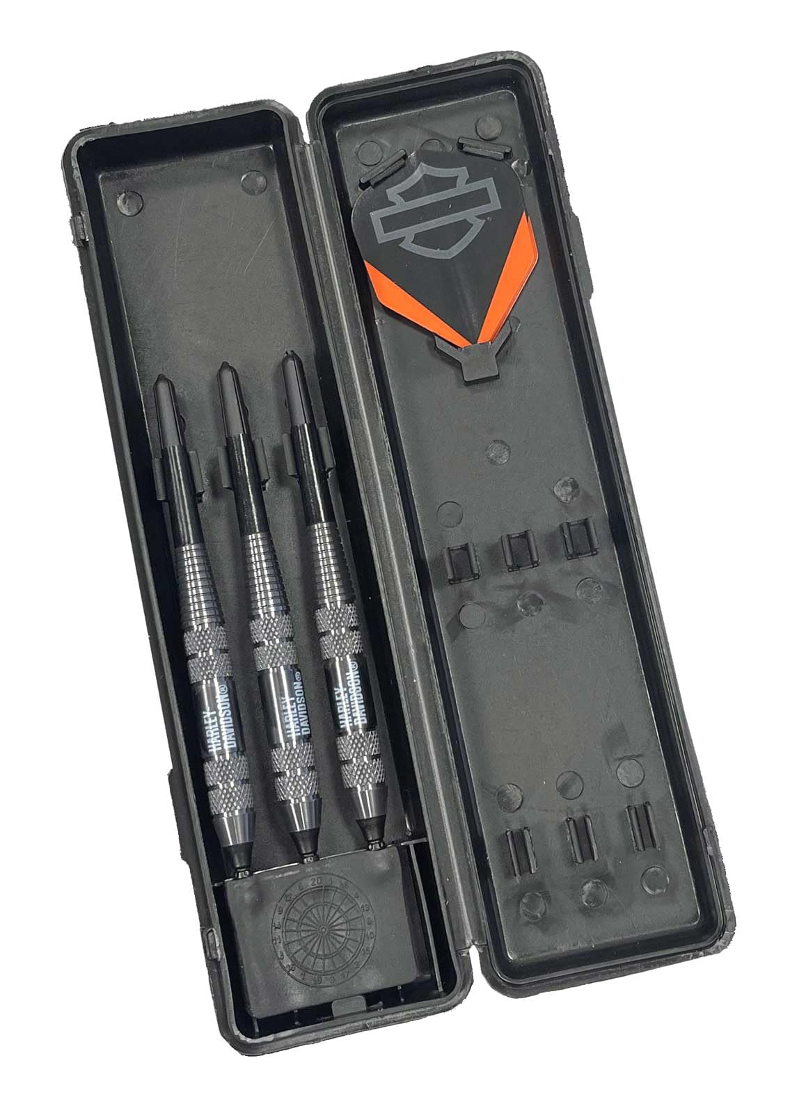 Harley-Davidson® 60241 Black Lightning Logo Soft Tip Darts - 18 Grams for Bars, Pubs & Home Game Rooms - Professional Dartboard Accessories
