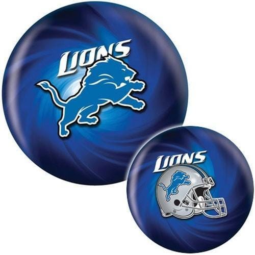 KR NFL Detroit Lions Themed Bowling Ball - Perfect for NFL Fans, Sports Enthusiasts & Bowling Parties