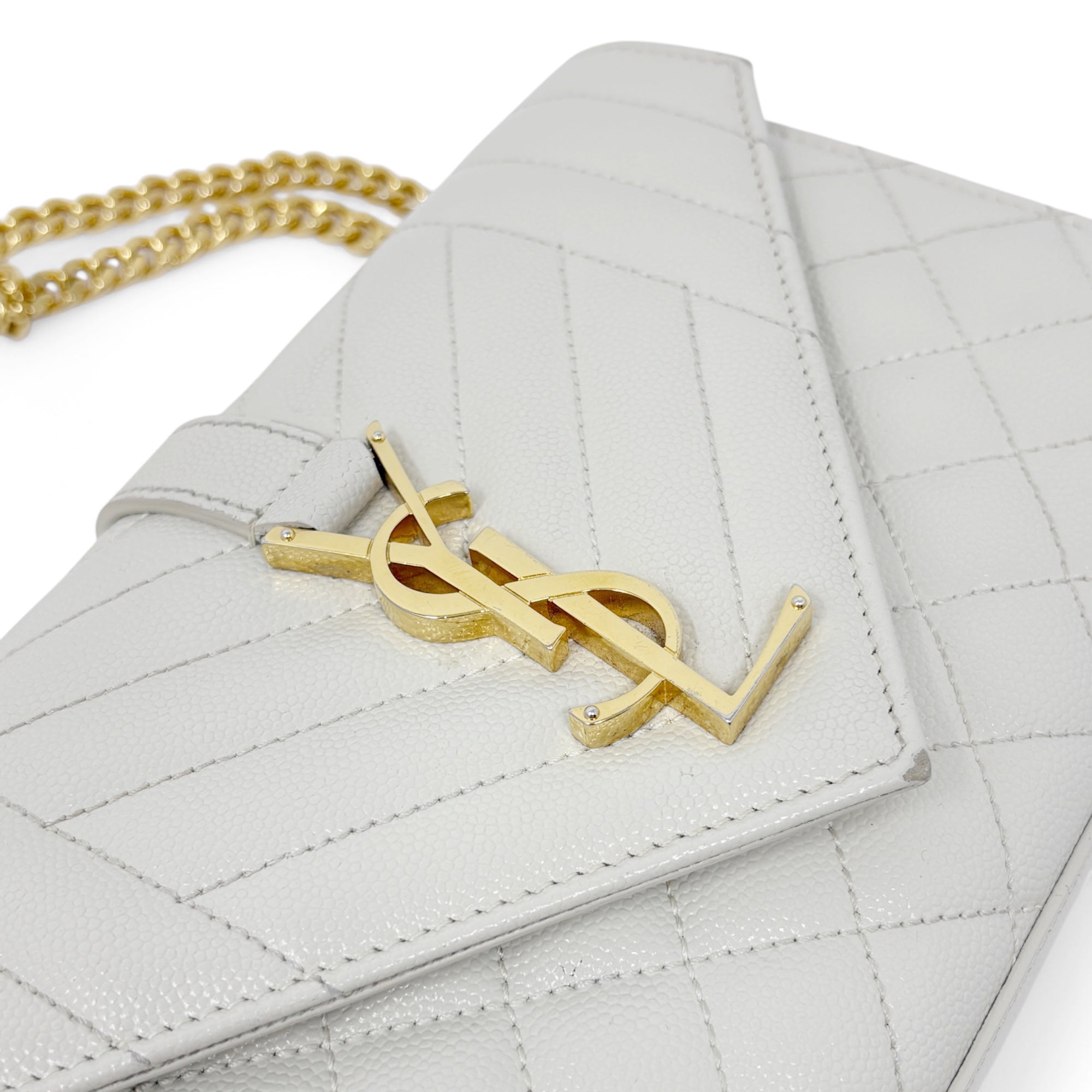 Saint Laurent Vintage Small Envelope Bag - Luxury Crossbody Purse for Women | Perfect for Date Night, Parties & Evening Events