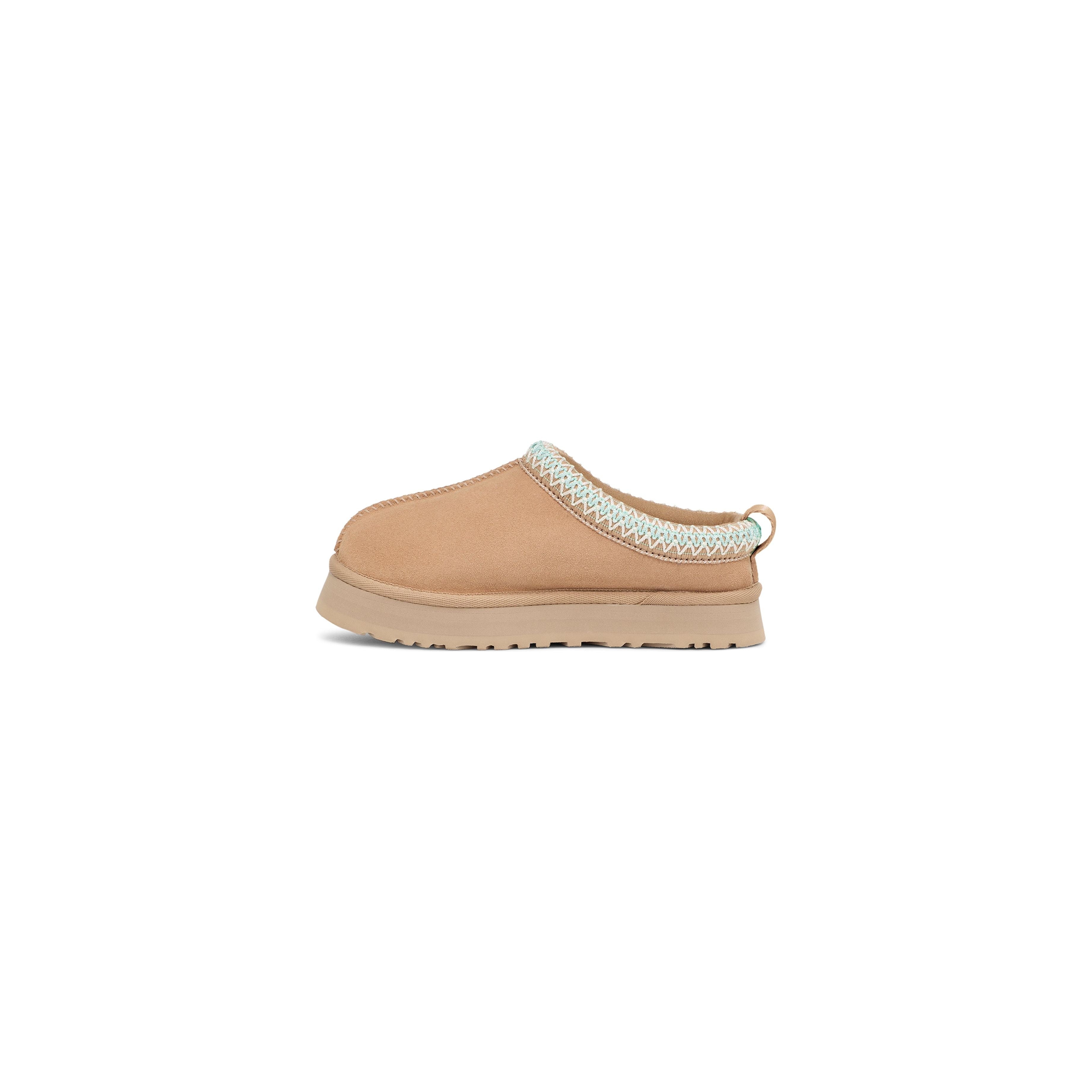 UGG Kids Tazz Slippers in Sand - Cozy & Warm House Shoes for Boys & Girls - Perfect for Indoor Comfort & Winter Wear