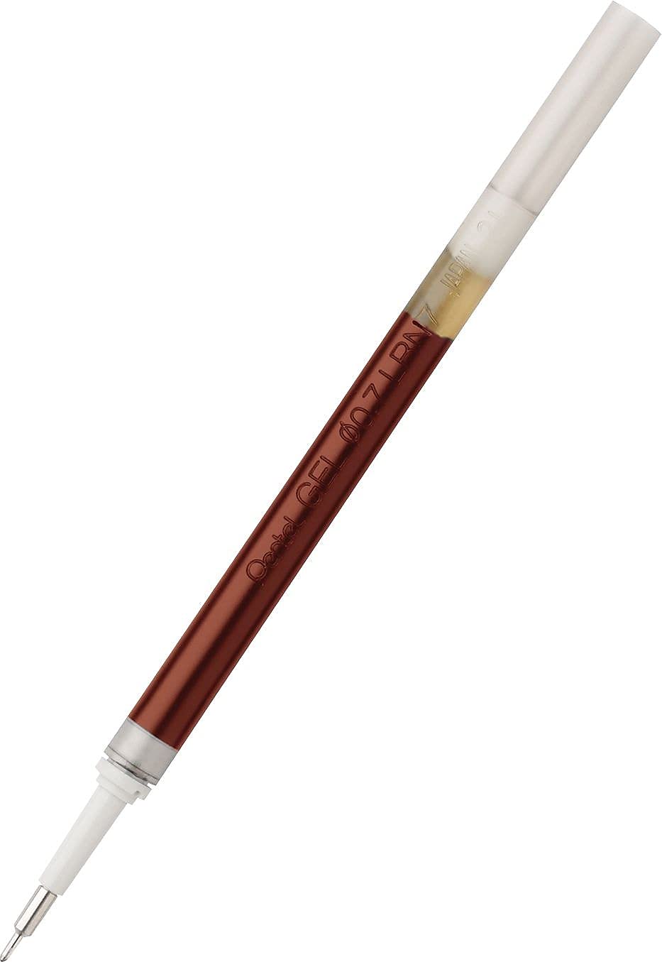 Pentel EnerGel LRN7B Retractable Gel Pen - Medium Needle Tip with Smooth Red Ink for Writing, Note Taking & Office Use