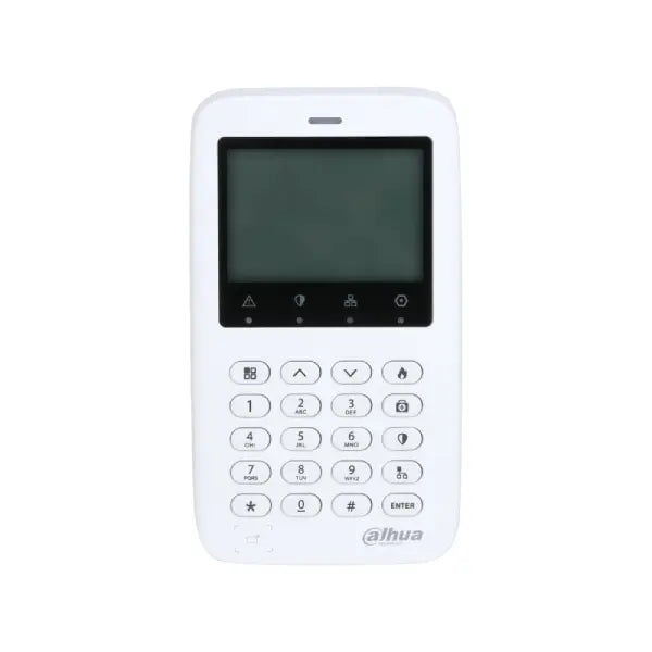 Dahua ARK50C Alarm Keypad - Wireless Security System Keypad for Home & Business | Easy Installation & Remote Control | Ideal for Smart Home Security