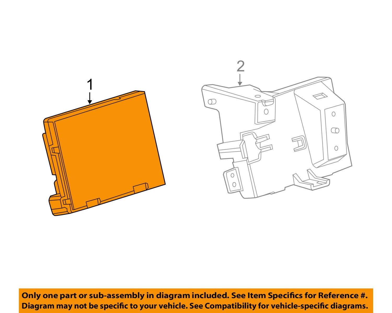 GM Body Control Module Assembly 13587700 - Compatible with Multiple GM Vehicles - Perfect for Electrical System Repairs & Upgrades