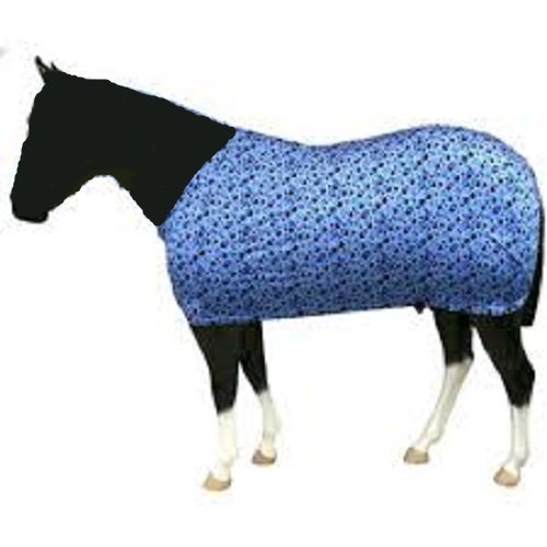 Bubbles Horse Body Sheet with Adjustable Neck & Fleece Lining - Rear Leg Straps for Secure Fit (Small 66