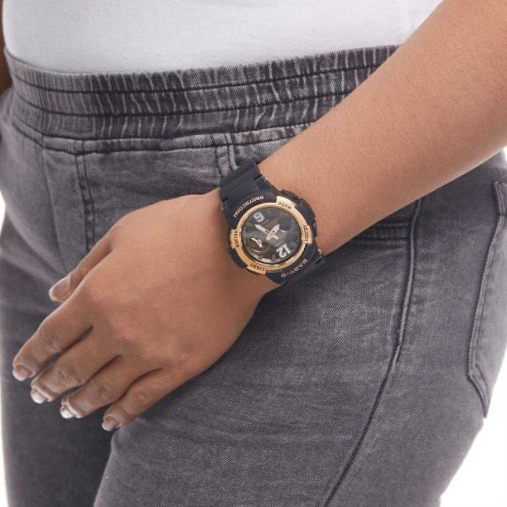 Casio Baby-G BGA-210-1BDR Digital Sport Watch for Women - Shock Resistant & Water Resistant - Perfect for Running, Swimming, and Outdoor Activities