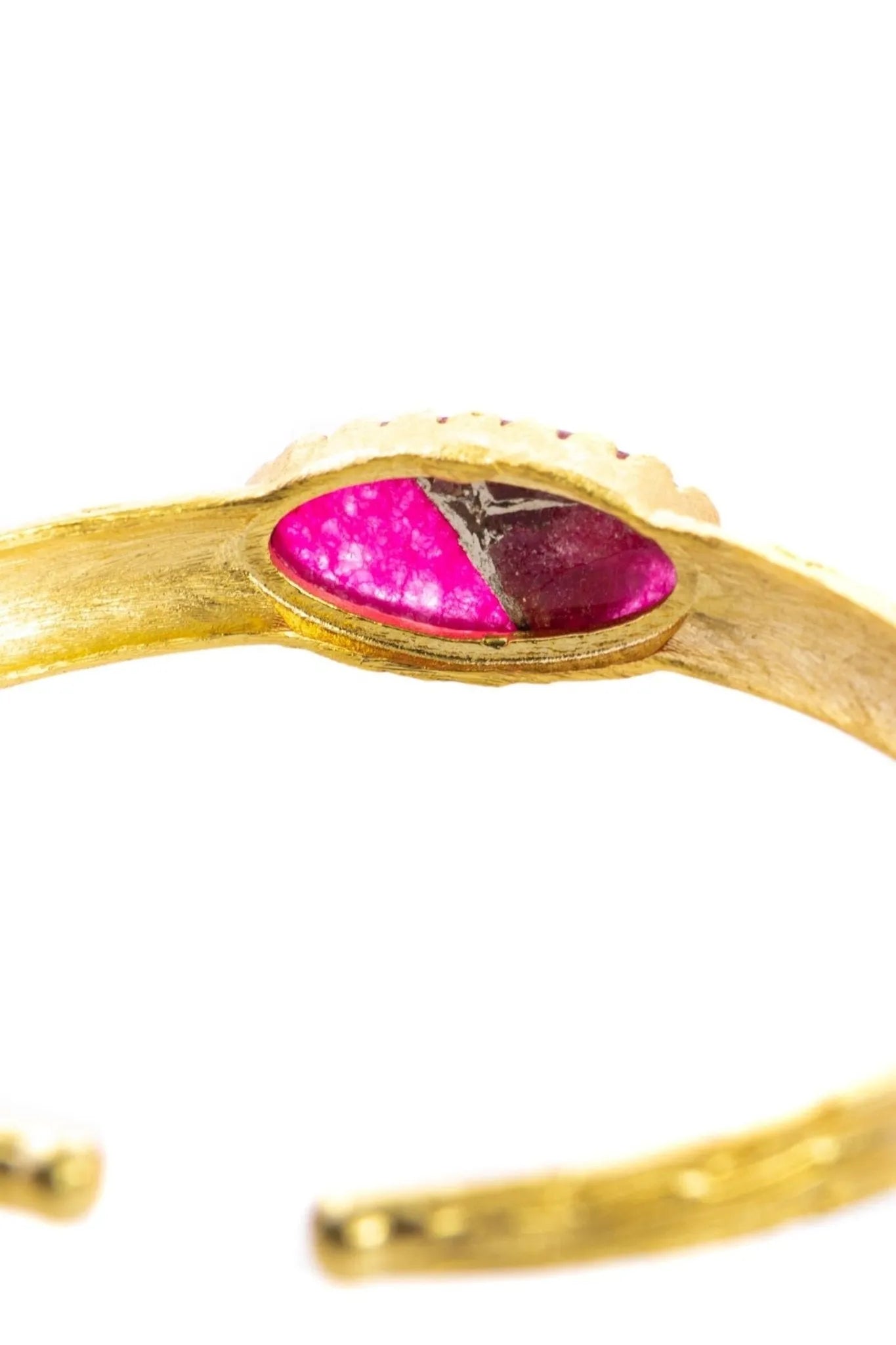 Exquisite Gemstone Cuff Bracelet for Women - Handmade Boho Jewelry with Natural Stones - Perfect for Weddings, Parties & Everyday Wear