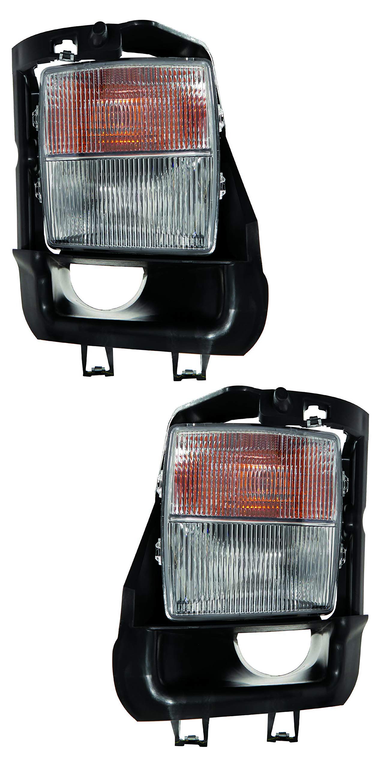 2006-2009 Cadillac STS-V Fog Lights Lamps Set - Driver & Passenger Side Replacement - Perfect for Night Driving & Bad Weather Visibility