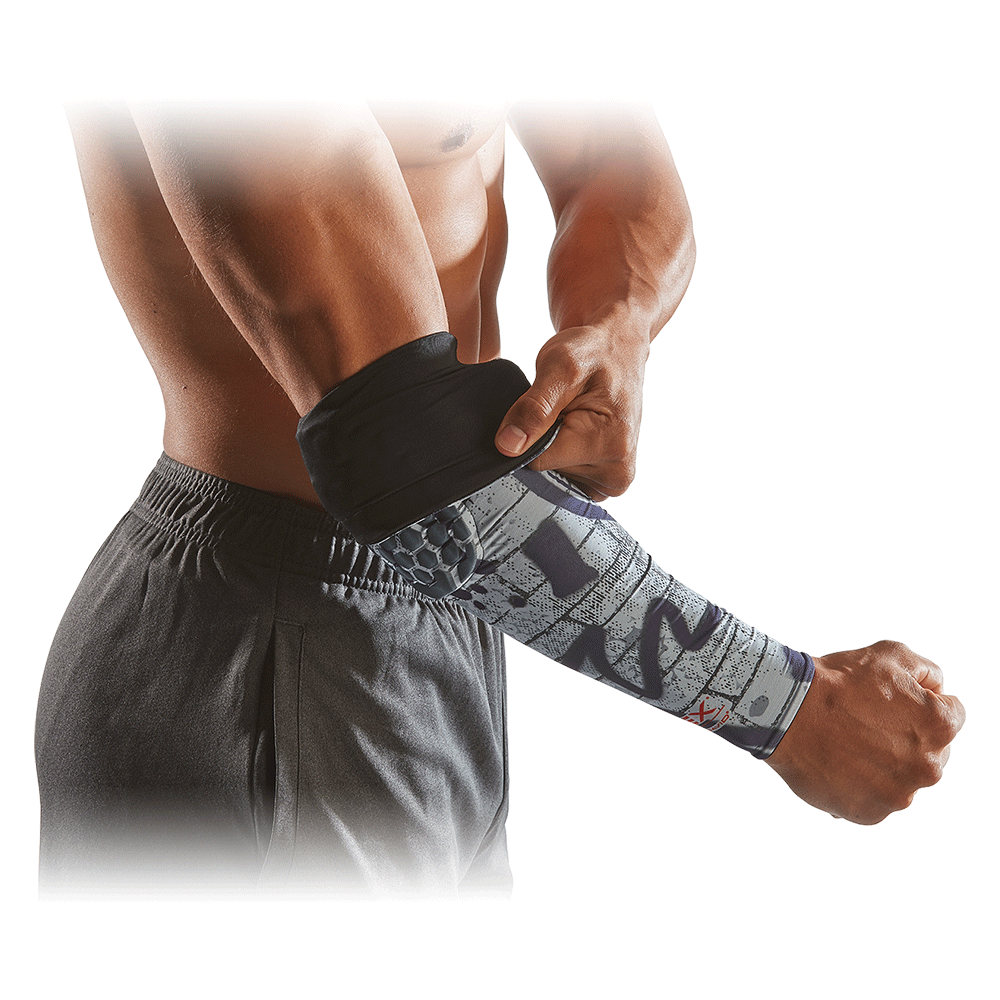 HEX® Reversible Basketball Arm Sleeve - Single Arm Compression Sleeve for Men & Women - Perfect for Shooting, Training & Injury Support