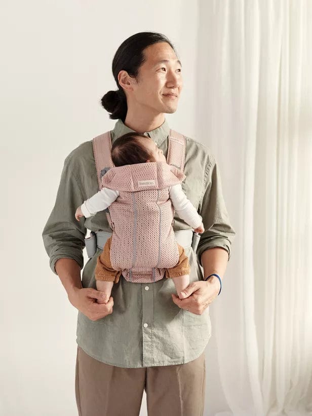 BabyBjorn Baby Carrier Mini 3D Mesh - Lightweight & Breathable Infant Carrier for Newborns to Toddlers - Perfect for Travel, Hiking & Everyday Use