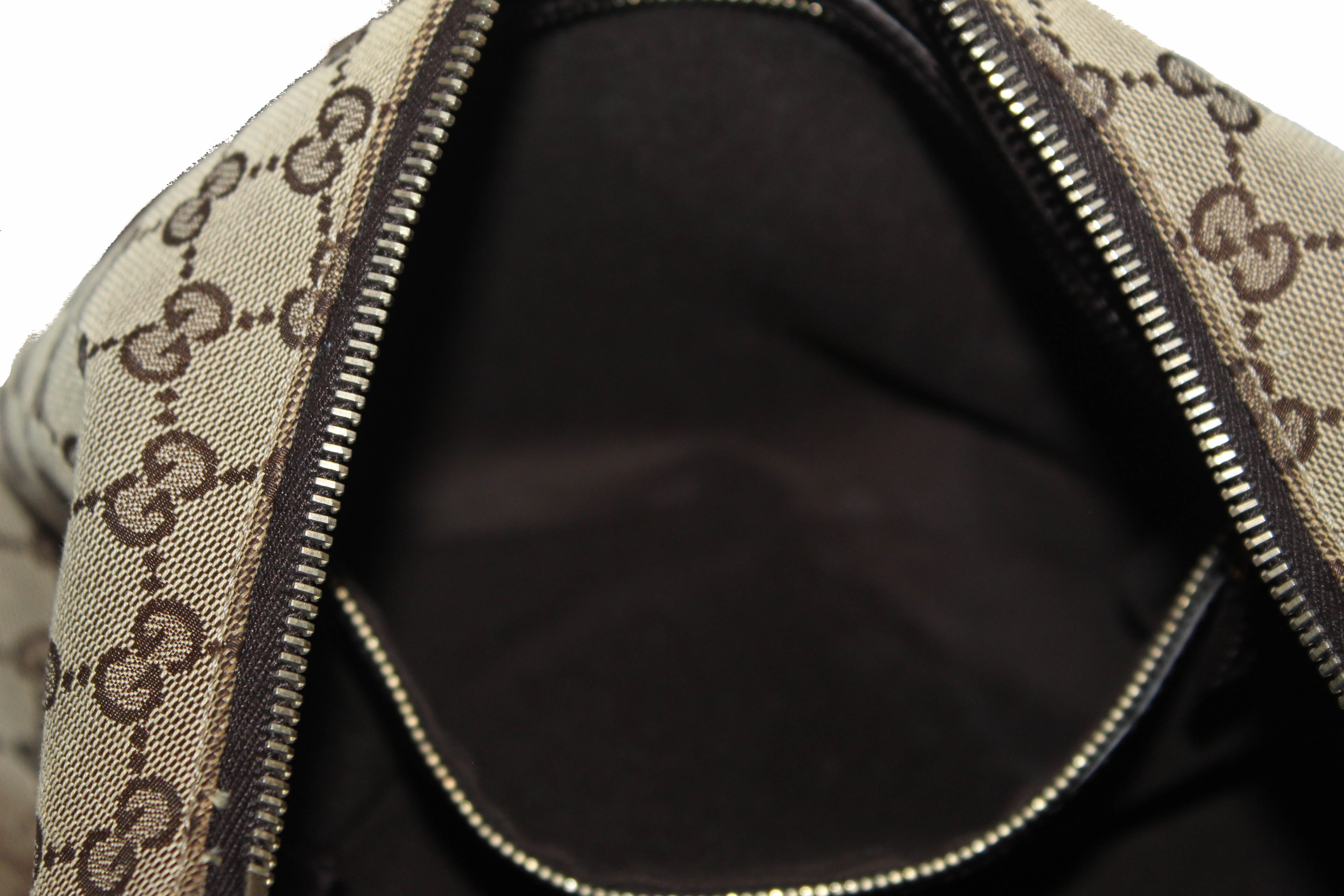Authentic Gucci GG Brown Leather Horsebit Hobo Shoulder Bag for Women - Luxury Designer Handbag for Work, Travel & Everyday Use