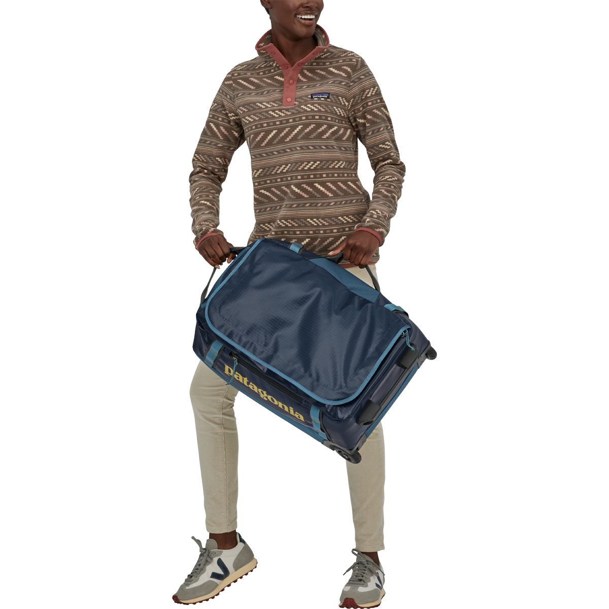 40L Black Hole Wheeled Duffel Bag - Waterproof Travel Luggage for Airplane Carry-On, Gym & Outdoor Adventures