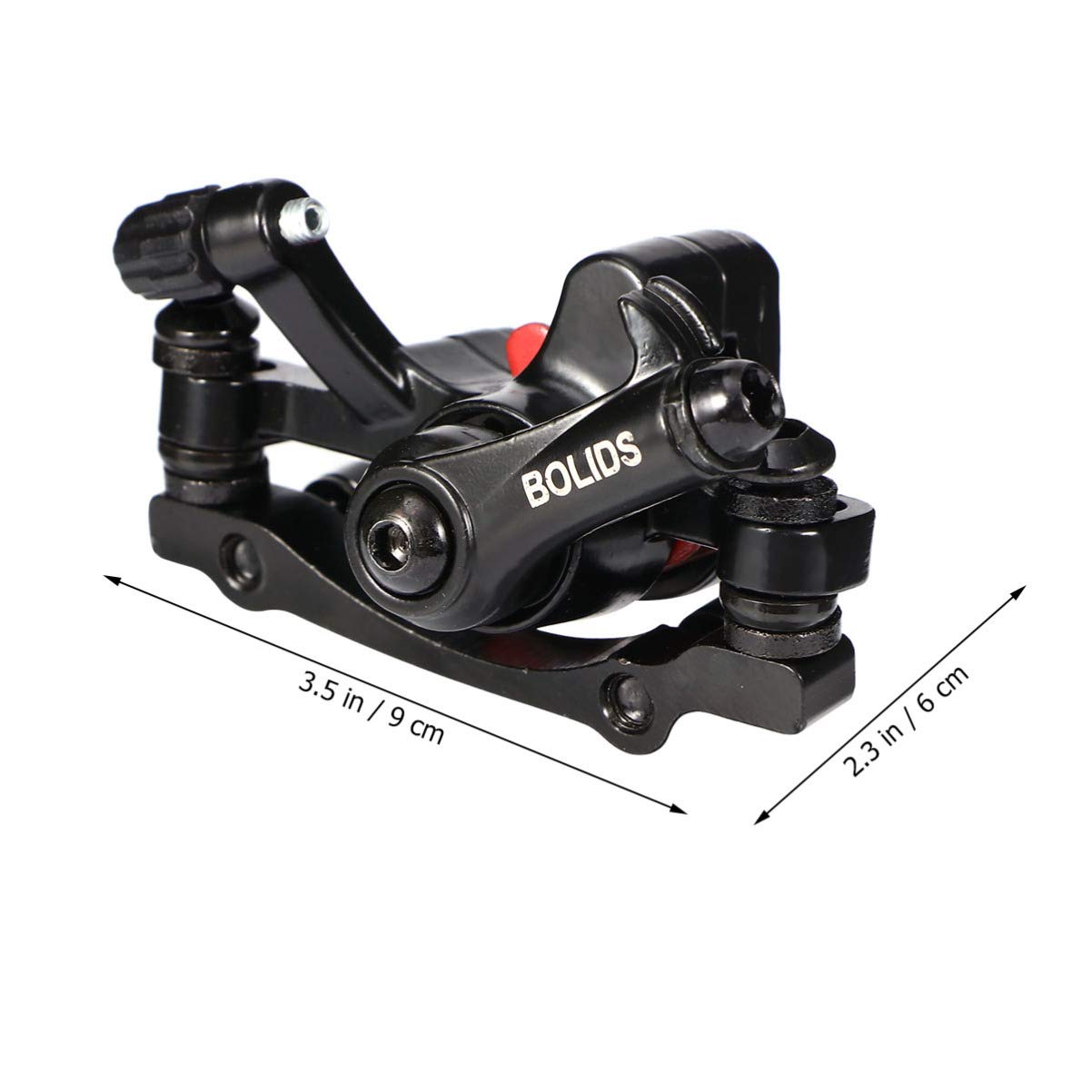 Veemoon Hydraulic Disc Brake Set for Mountain Bike - Front Mechanical Caliper Brake System, Black | Durable & High-Performance Cycling Brakes for Outdoor Trail Riding & Commuting