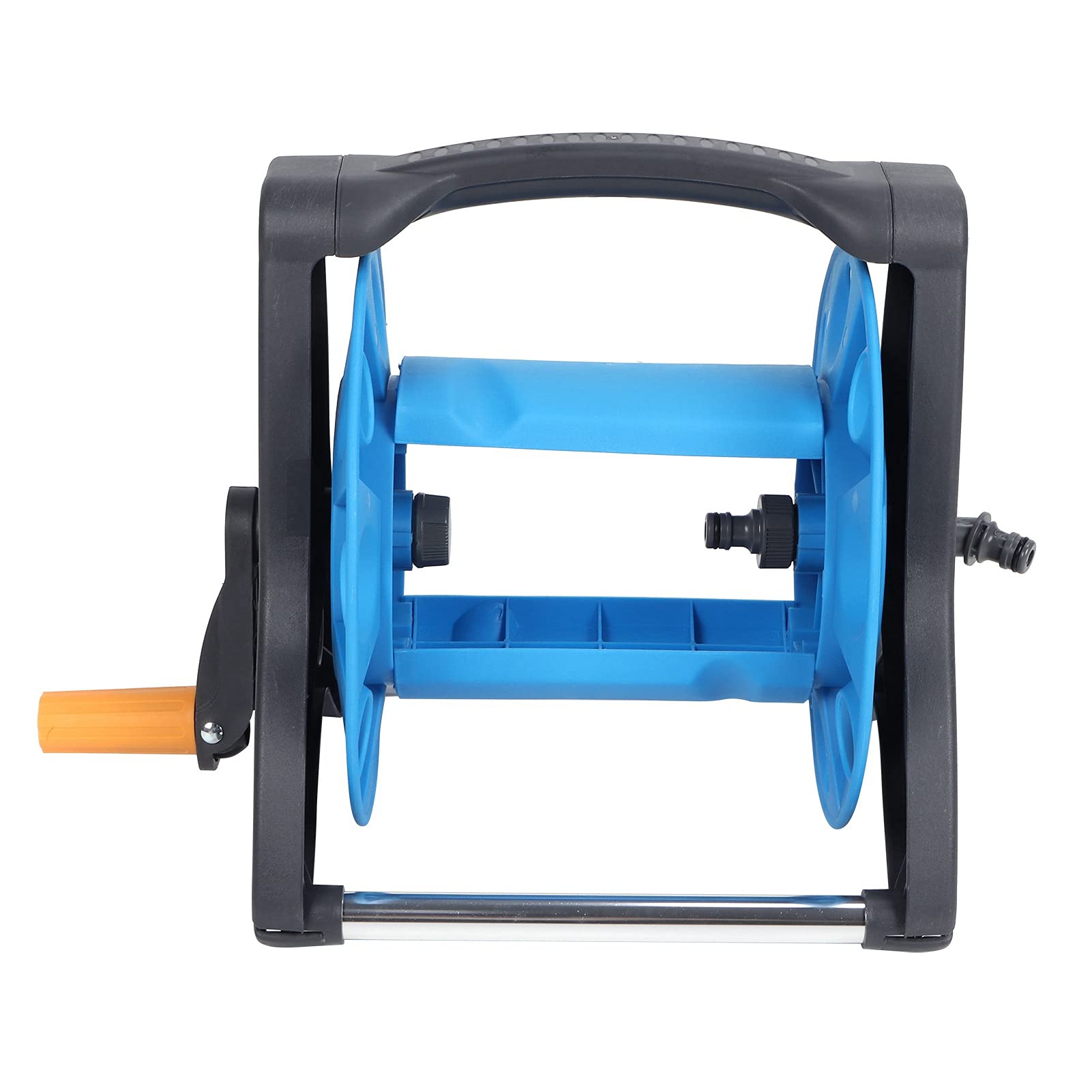 Heavy Duty Water Hose Reel Cart with Retractable Hose - 150ft Garden Hose Reel for Lawn Care, Car Washing, Patio Cleaning & Outdoor Watering | Durable Mobile Hose Storage for Yard, Garage & Garden Use