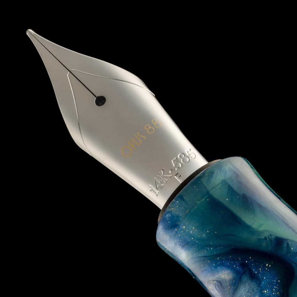 Opus 88 Micahfinds Medusa Fountain Pen - Premium Japanese Eyedropper Fountain Pen with Unique Design for Calligraphy, Journaling & Gift Giving