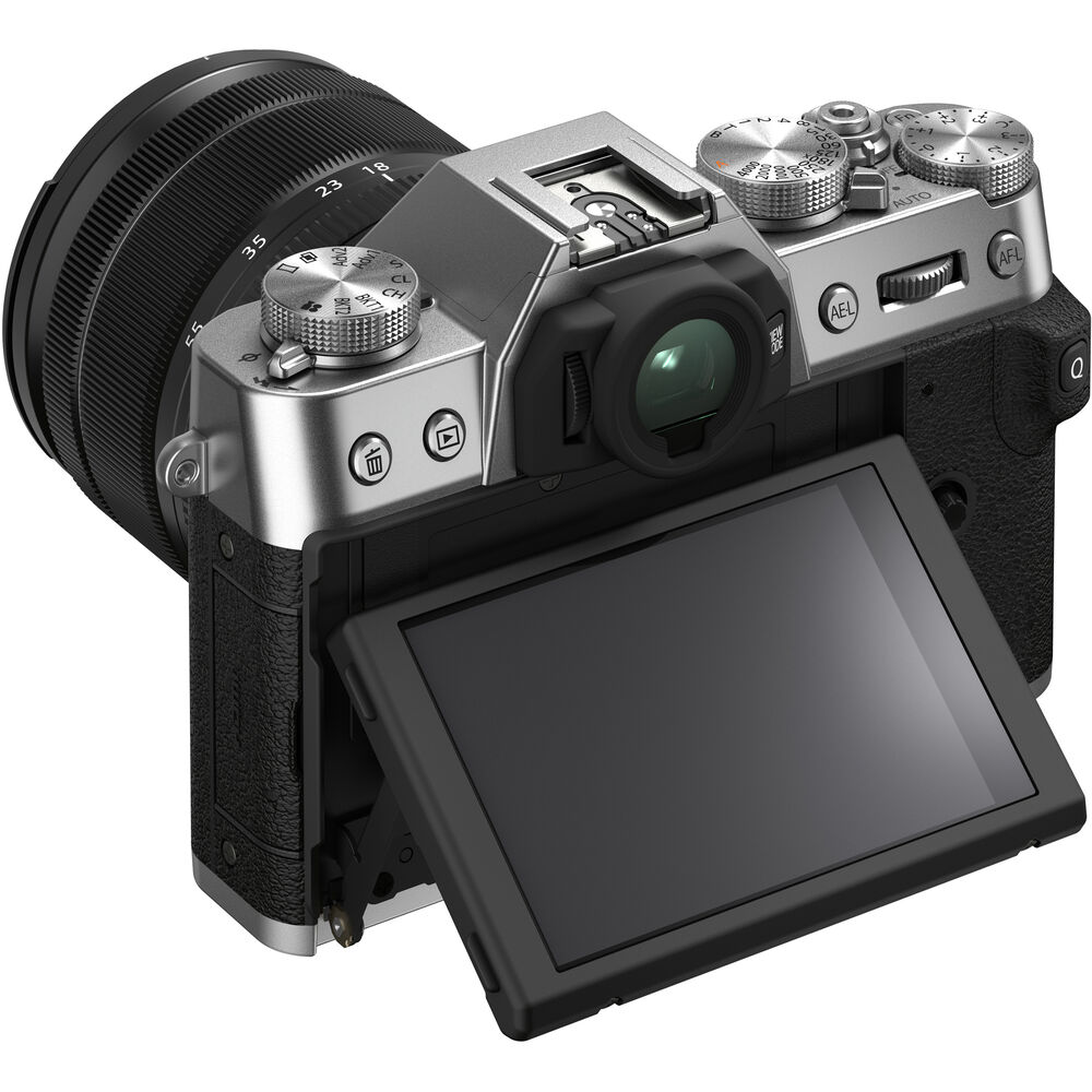FUJIFILM X-T30 II Mirrorless Digital Camera with 18-55mm Lens (Silver) - Perfect for Travel Photography, Vlogging & Street Shooting