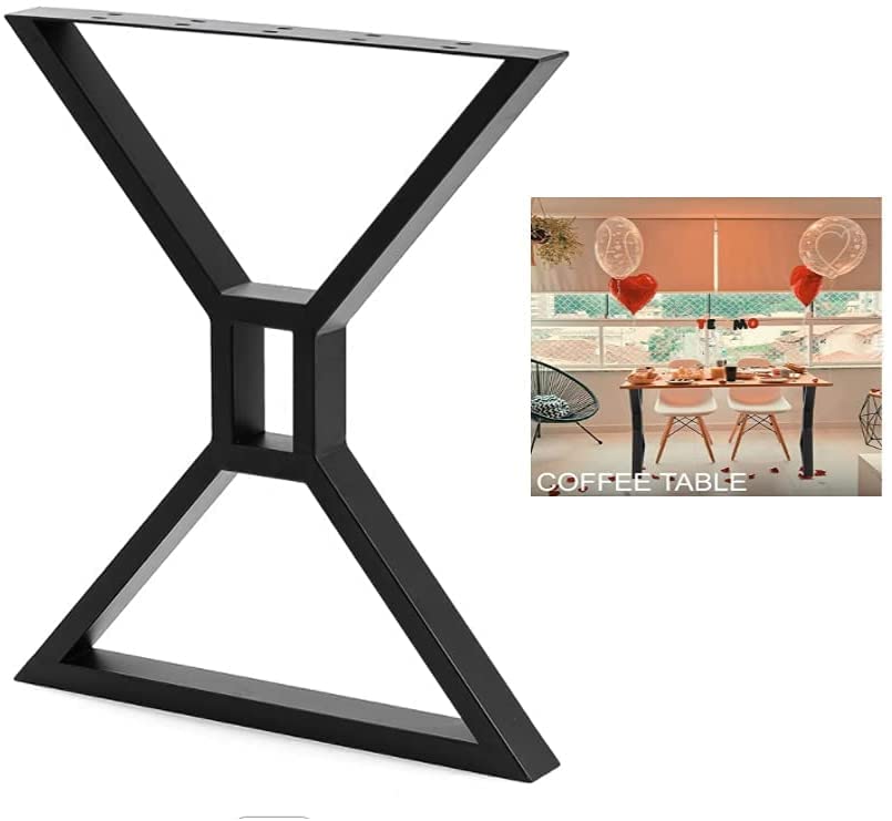 Heavy Duty Black Cast Iron Table Legs 32