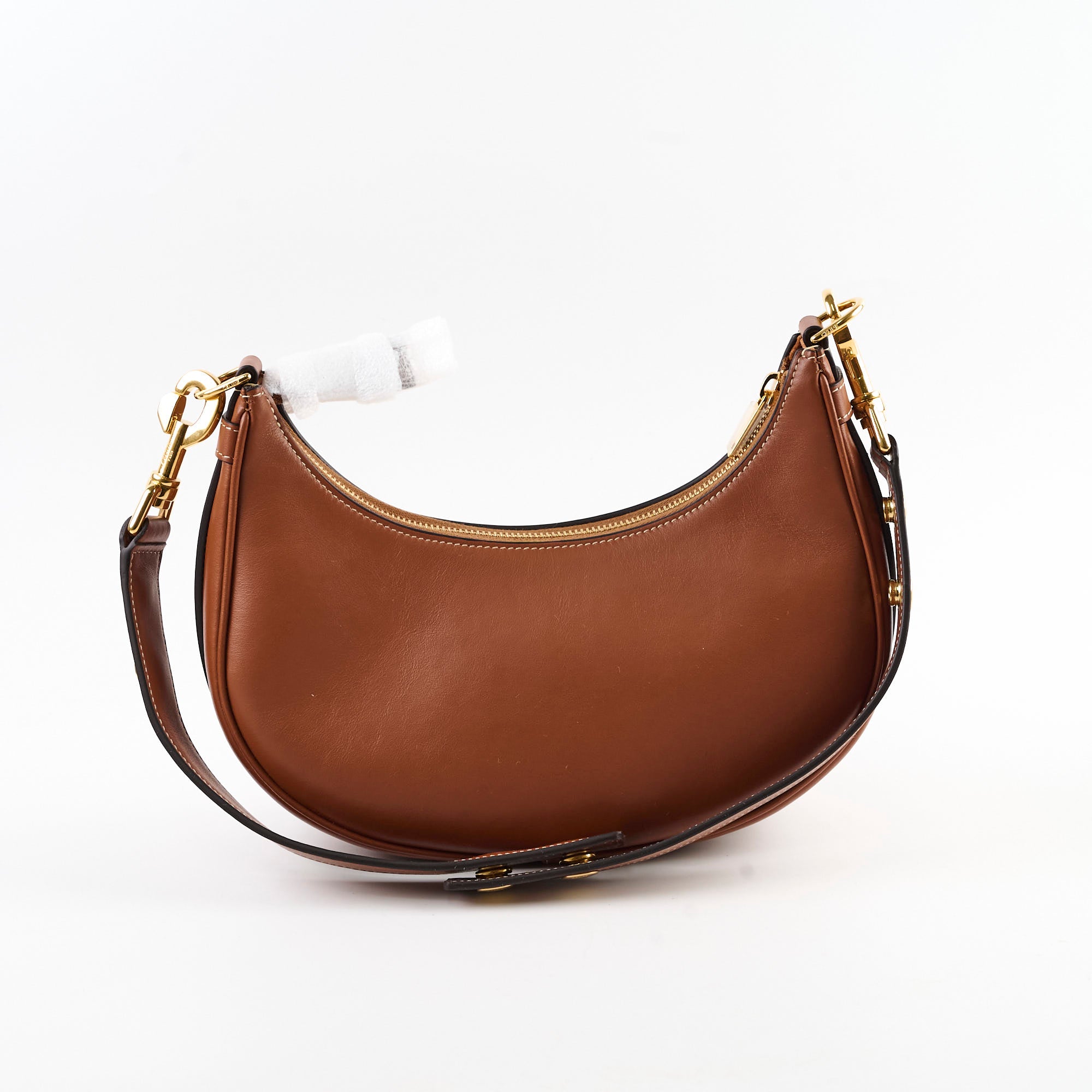 Celine Medium Ava Strap Bag in Smooth Calfskin Tan - Luxury Crossbody Bag for Women, Perfect for Work, Travel & Everyday Use