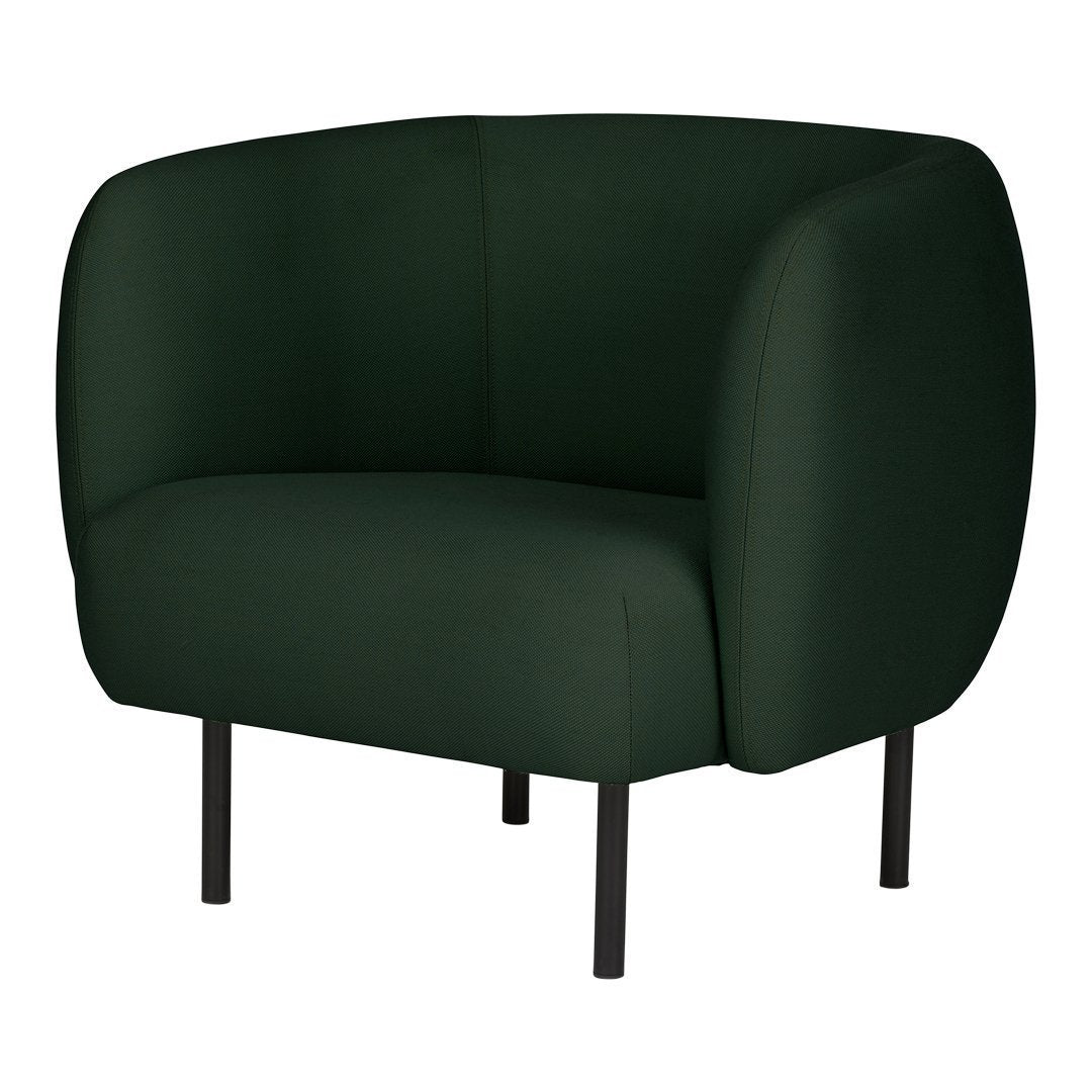Luxury Cape Lounge Chair - Modern Accent Chair for Living Room, Bedroom & Office - Comfortable Reading Chair with Soft Cushions - Perfect for Relaxing, Napping & Home Decor