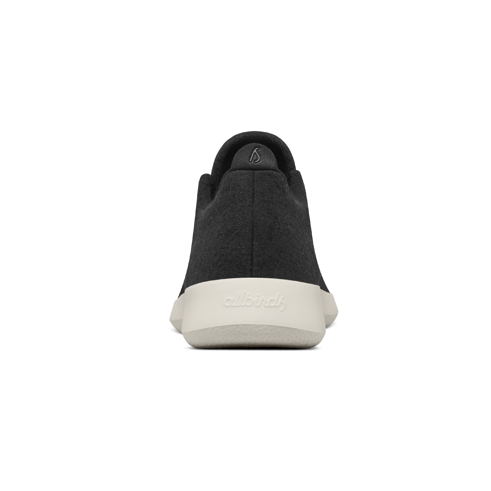 Men's Wool Runner Shoes - True Black with Cream Sole | Comfortable & Breathable Sneakers for Running, Walking & Casual Wear