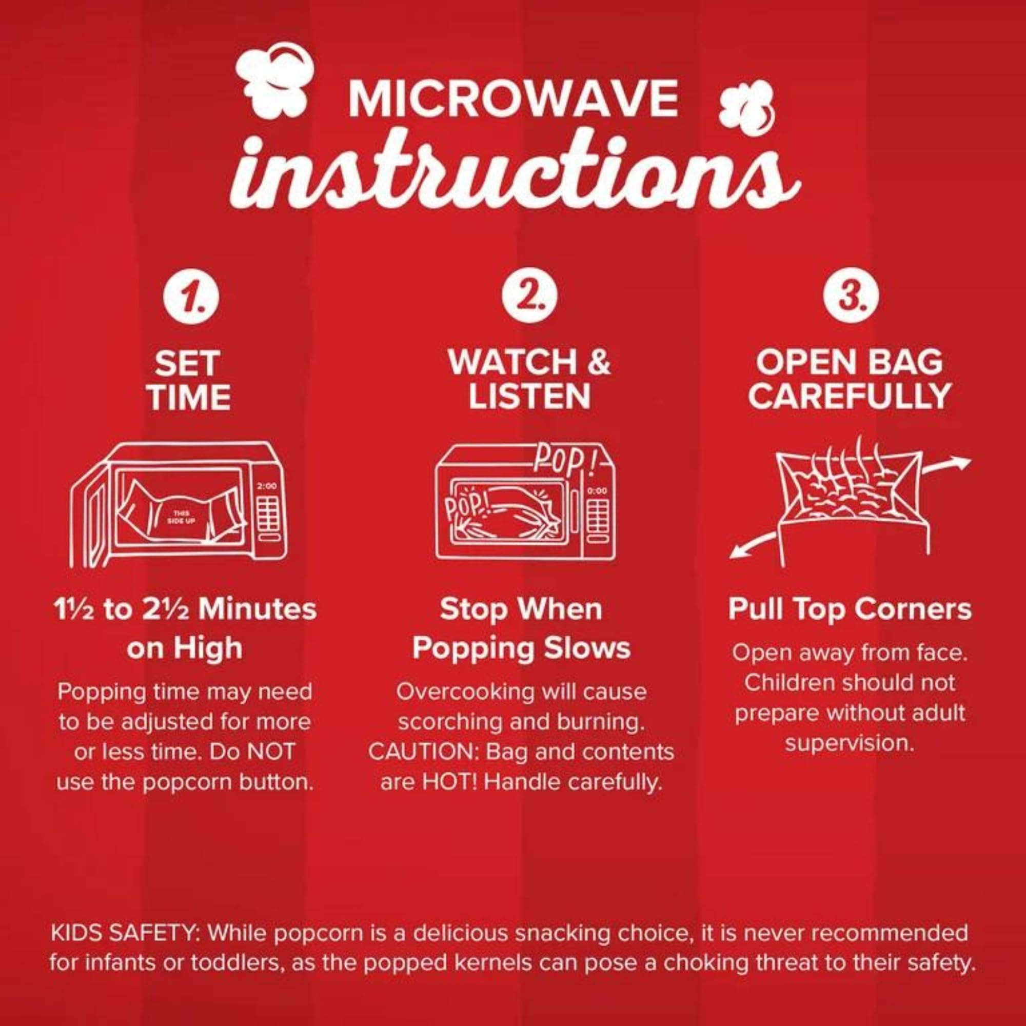 Orville Redenbacher's Butter Microwave Popcorn - 12 Mini Bags (1.5 oz Each) | Perfect for Movie Nights, Office Snacks & School Lunches | Includes Free Sticker