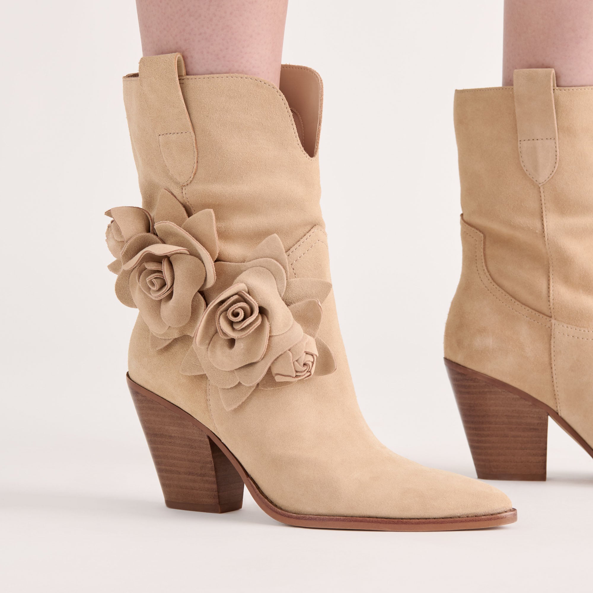 JAKEL BOOTS Camel Suede Leather Ankle Boots for Women - Stylish & Comfortable Fall & Winter Footwear for Casual Outfits & Outdoor Activities