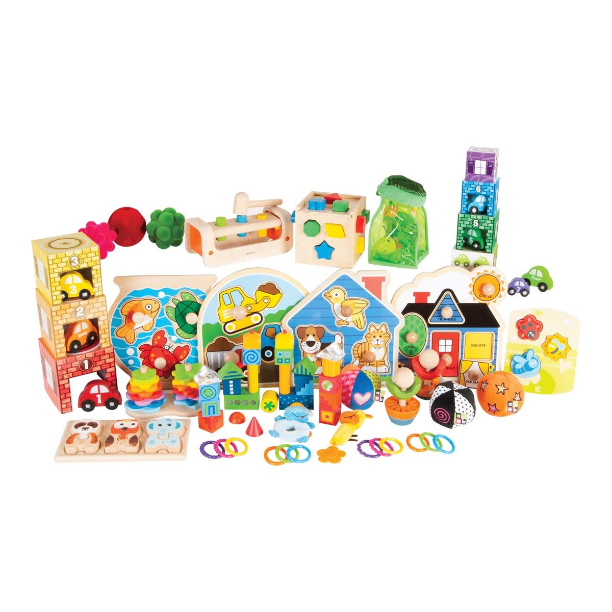 Kaplan Early Learning Educational Toys Set for Toddlers & Preschoolers - STEM Learning, Fine Motor Skills Development - Perfect for Classroom, Daycare & Home Play