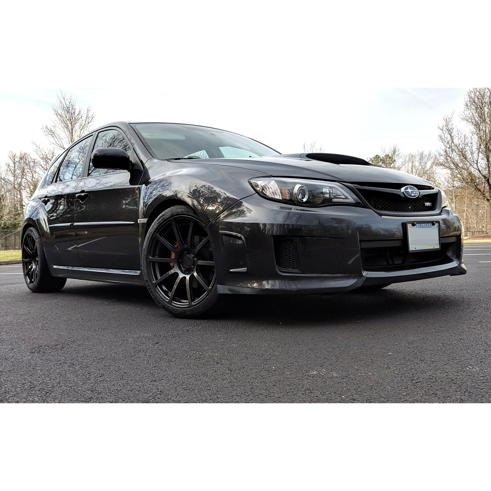 Mach V Crucial 18x9.5 5x100 Alloy Wheels - Lightweight Performance Rims for Subaru WRX/STI, Toyota 86, Scion FR-S - Perfect for Street Racing & Track Days