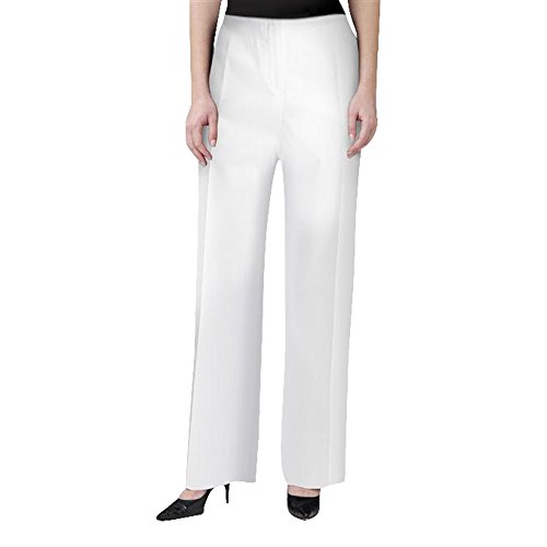 Wide Leg Knit Pant, White