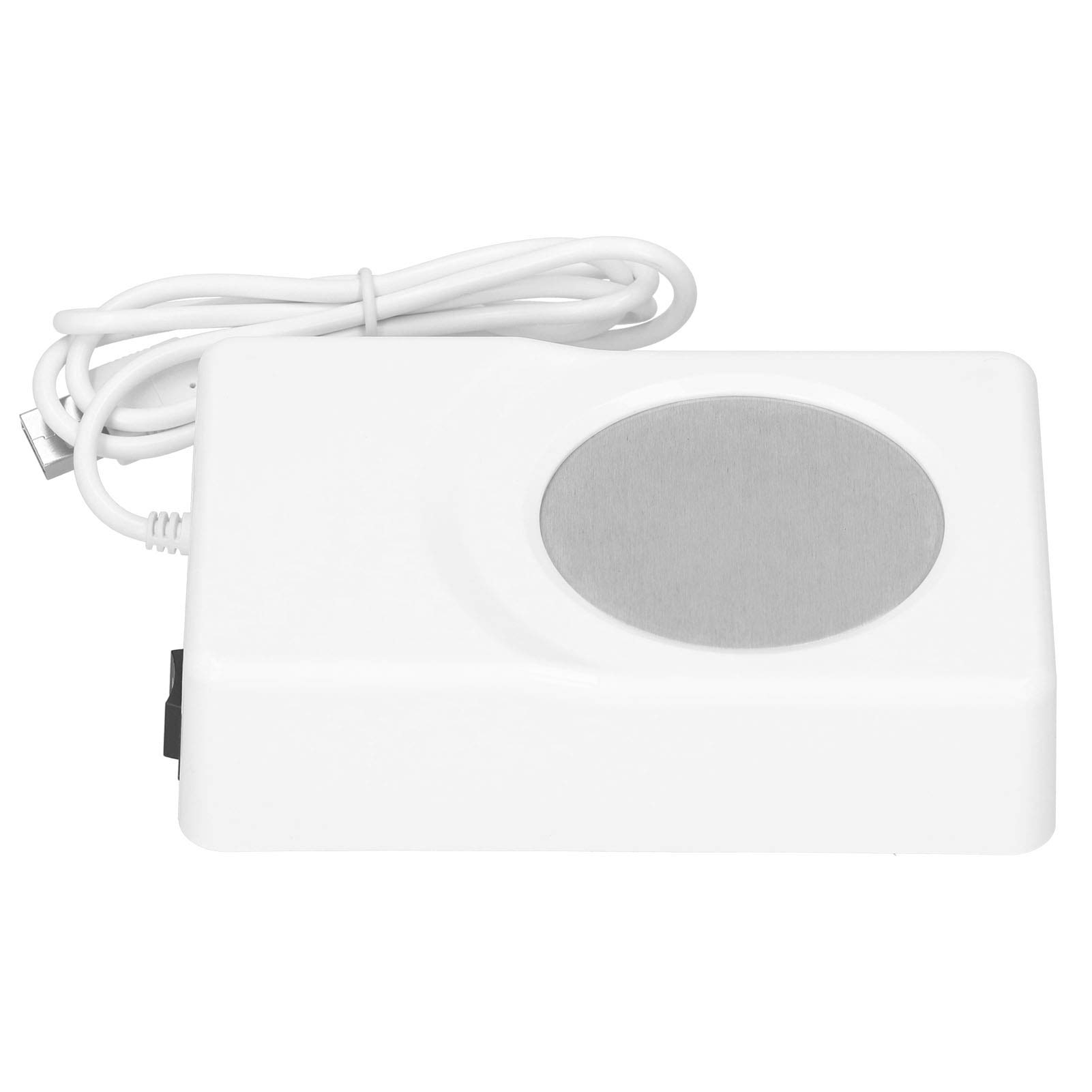 Electric Cup Warmer Coaster - USB-Powered Beverage Heater for Coffee, Tea, Cans & Mugs - Office & Home Use - Perfect for Desks, Nightstands & Gift Giving