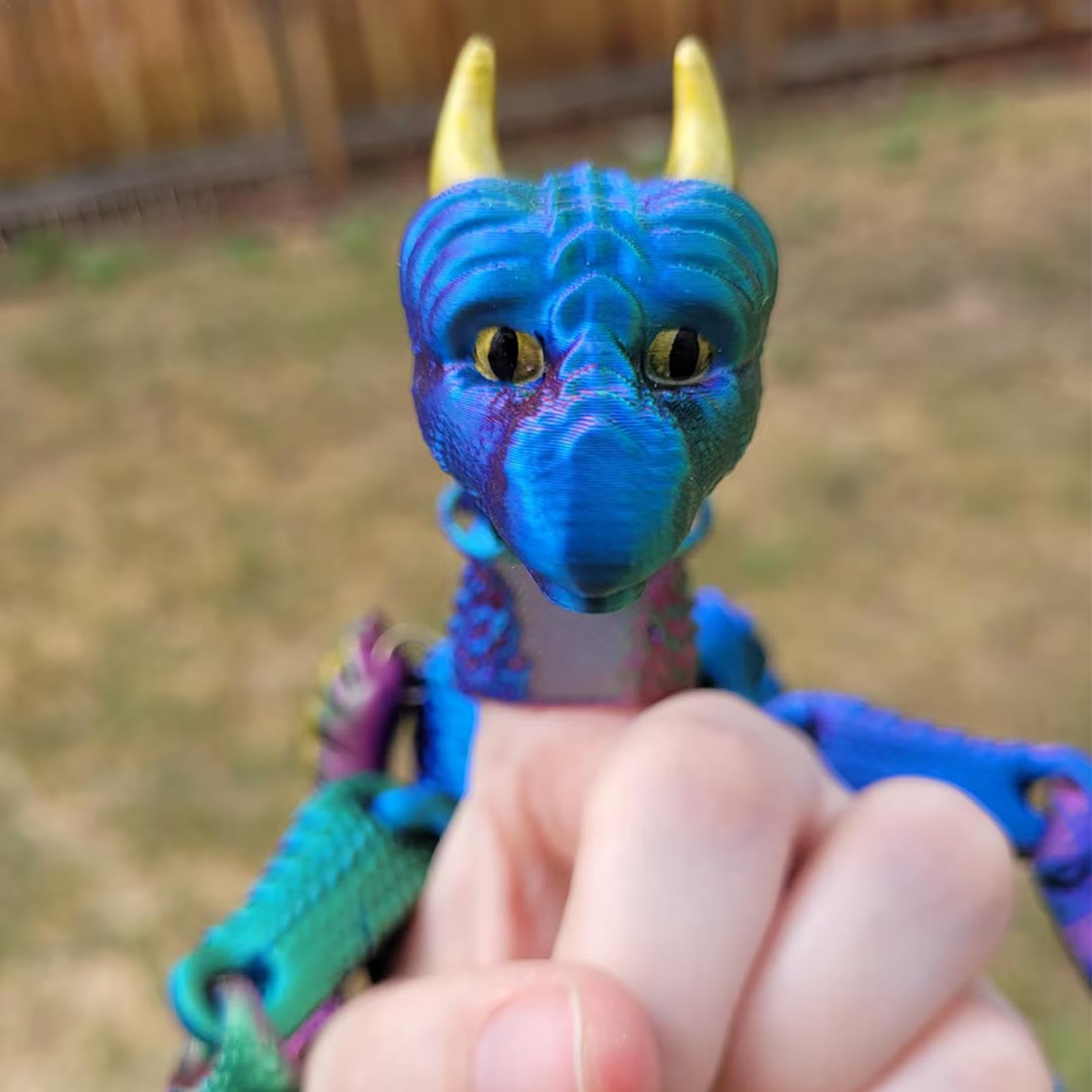 Dragon Finger Puppet Toy - Cute Animal Hand Puppet for Kids, Theater & Playtime Fun