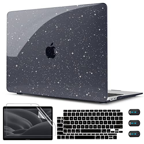 Sparkly Star Black