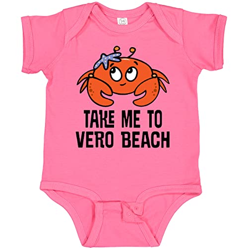 Inktastic Vero Beach Florida Travel Gift Baby Bodysuit - Soft Cotton Onesie for Infants, Perfect for Vacation & Family Trips - Cute Florida Souvenir & Travel Outfit
