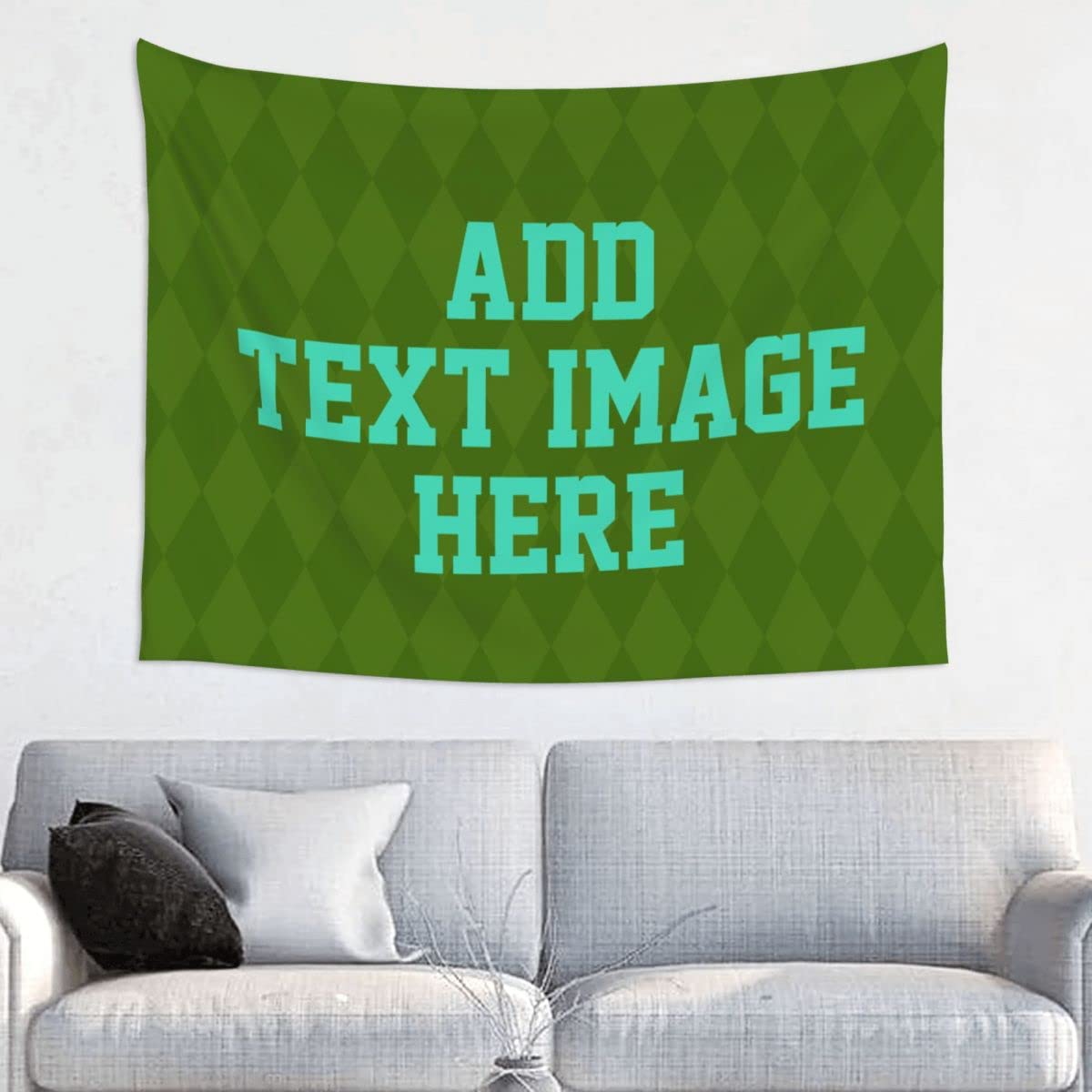 Personalized Tapestry with Name & Photo - Custom Wedding Backdrop, Funny Bedroom Wall Decor (37