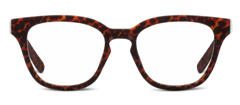 Peepers Betsy Reading Glasses - Leopard Tortoise Print Fashion Readers for Women - Perfect for Reading, Crafting & Computer Work