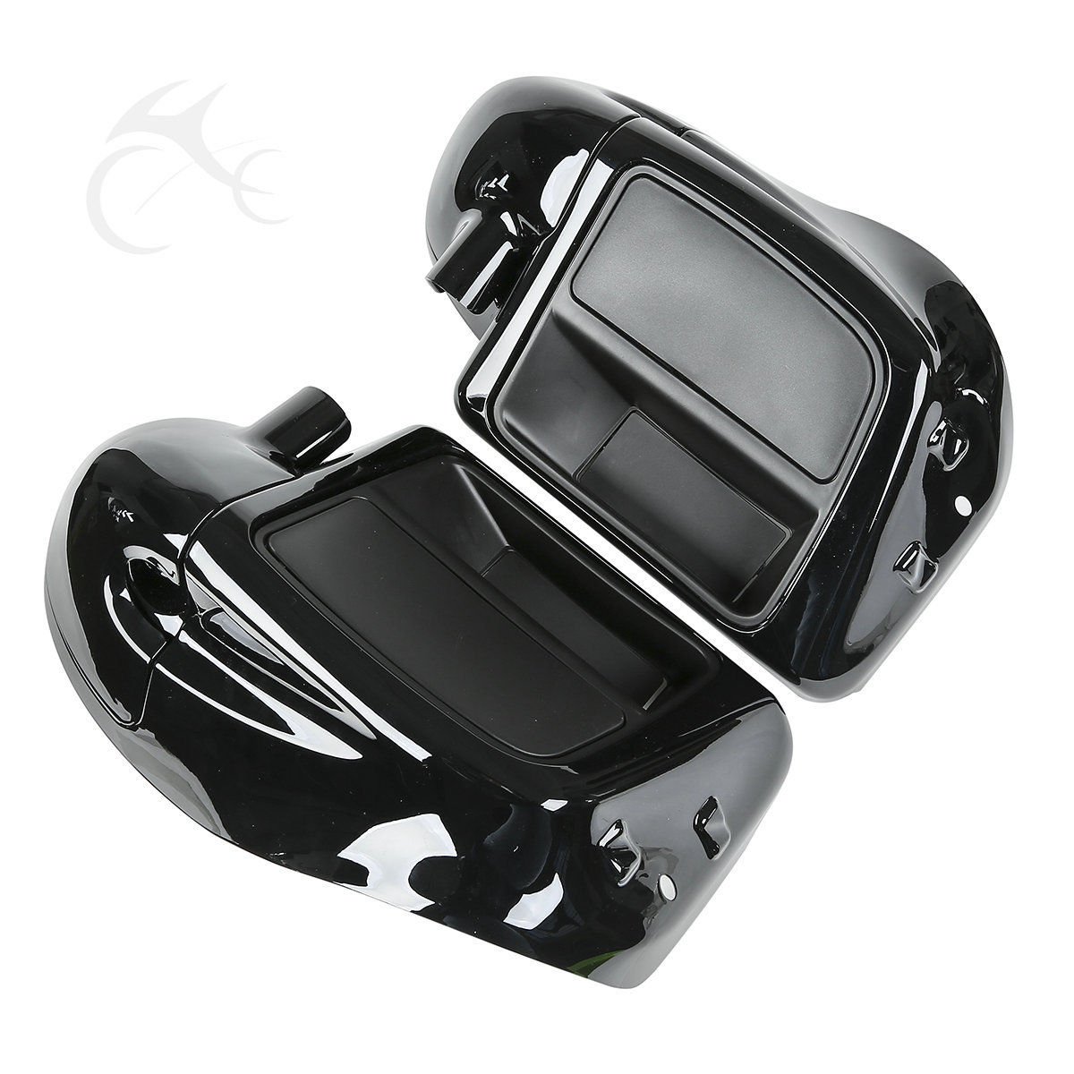 XFMT Motorcycle Lower Vented Leg Fairing with 6.5
