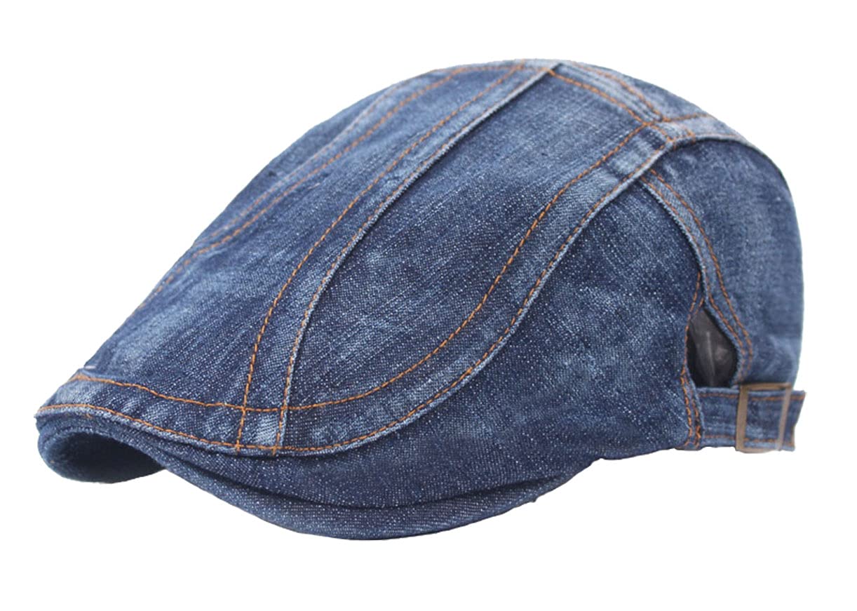 Women's Fashion Denim Hats - Berets, Newsboy & Chauffeur Caps for Casual Outfits & Vintage Style | Perfect for Daily Wear, Outdoor Activities & Photo Shoots