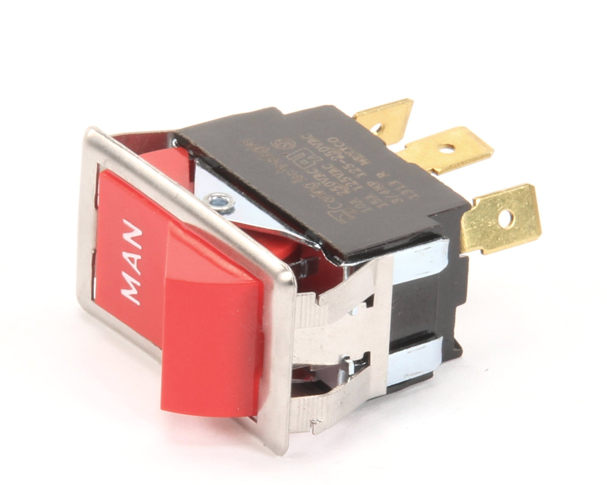 Blodgett 06498 Red Rocker Switch - Heavy Duty Commercial Oven Replacement Part for Bakeries, Restaurants & Kitchens