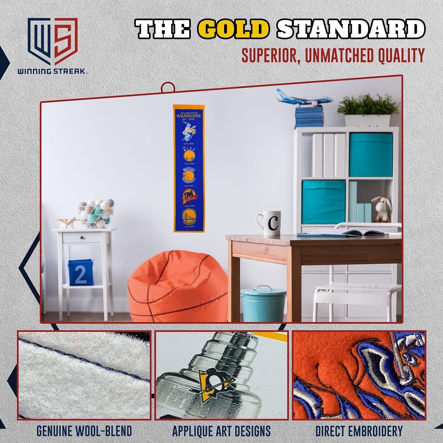 US Marine Corps Lil Fan Banner - Patriotic Military Decor for Home, Office & Gifts - Perfect for Veterans Day, Memorial Day & Military Appreciation Events