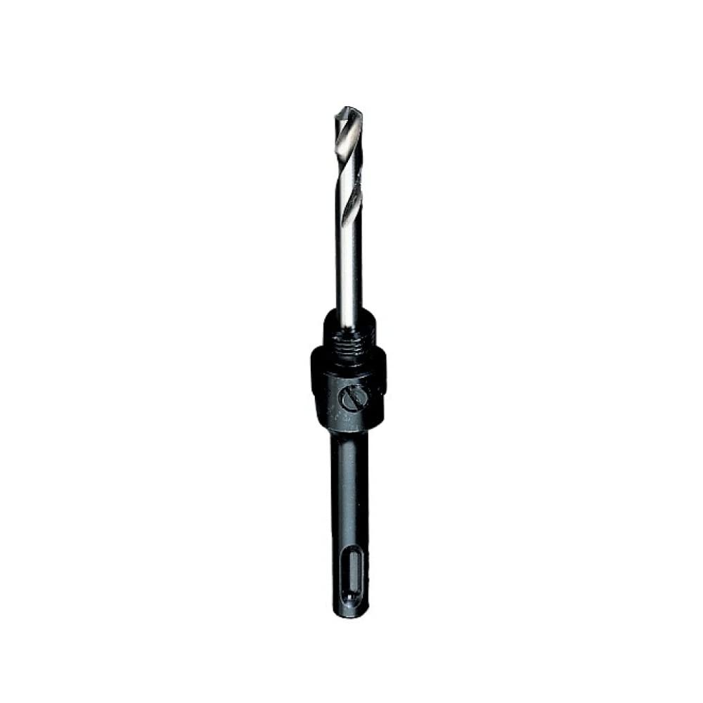 Extended SDS Plus Hole Saw Arbor with HSS Pilot Drill for 9/16