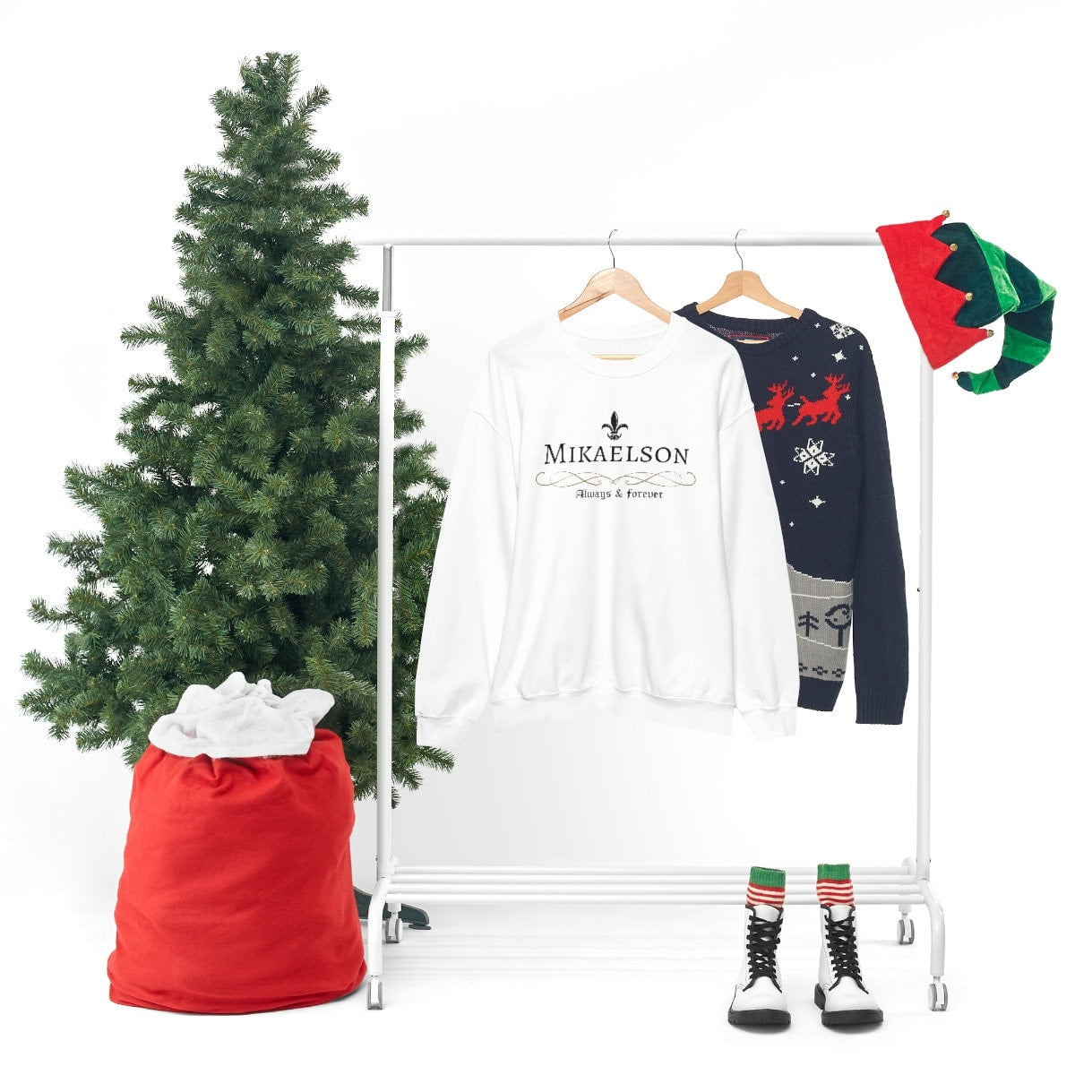 The Originals Always & Forever Sweatshirt | Klaus Mikaelson Hoodie | TVD Fan Merch | Vampire Diaries Gift | Perfect for Cosplay & TV Show Marathons