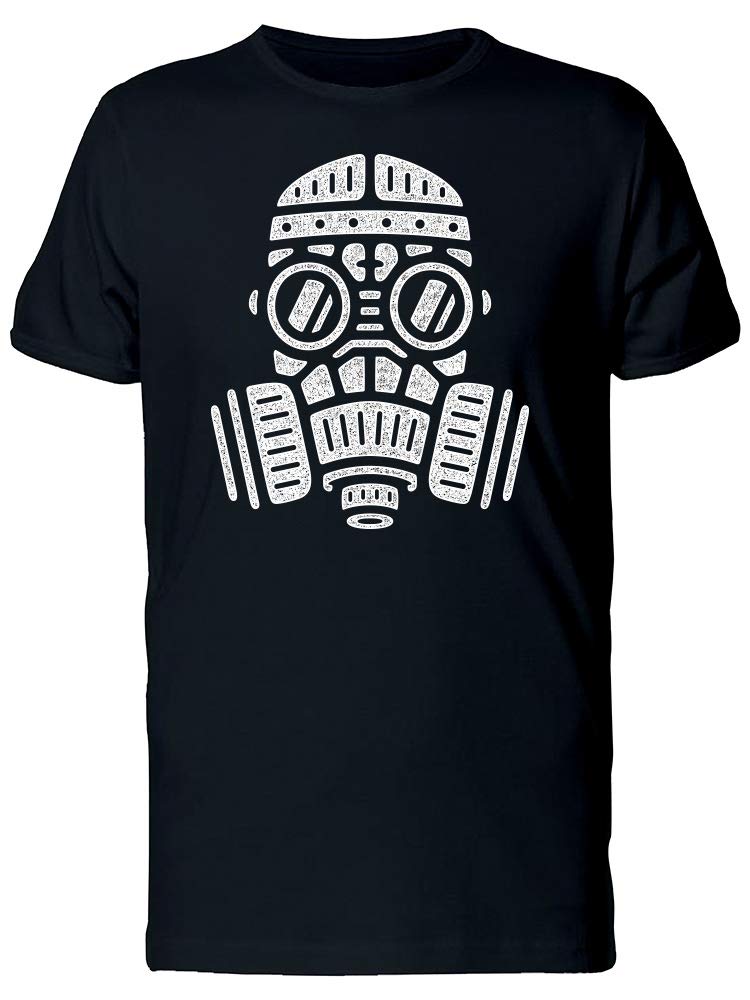 Vintage Gas Mask Graphic T-Shirt for Men - Retro Military Style Tee - Perfect for Casual Wear, Street Fashion & Urban Outfits