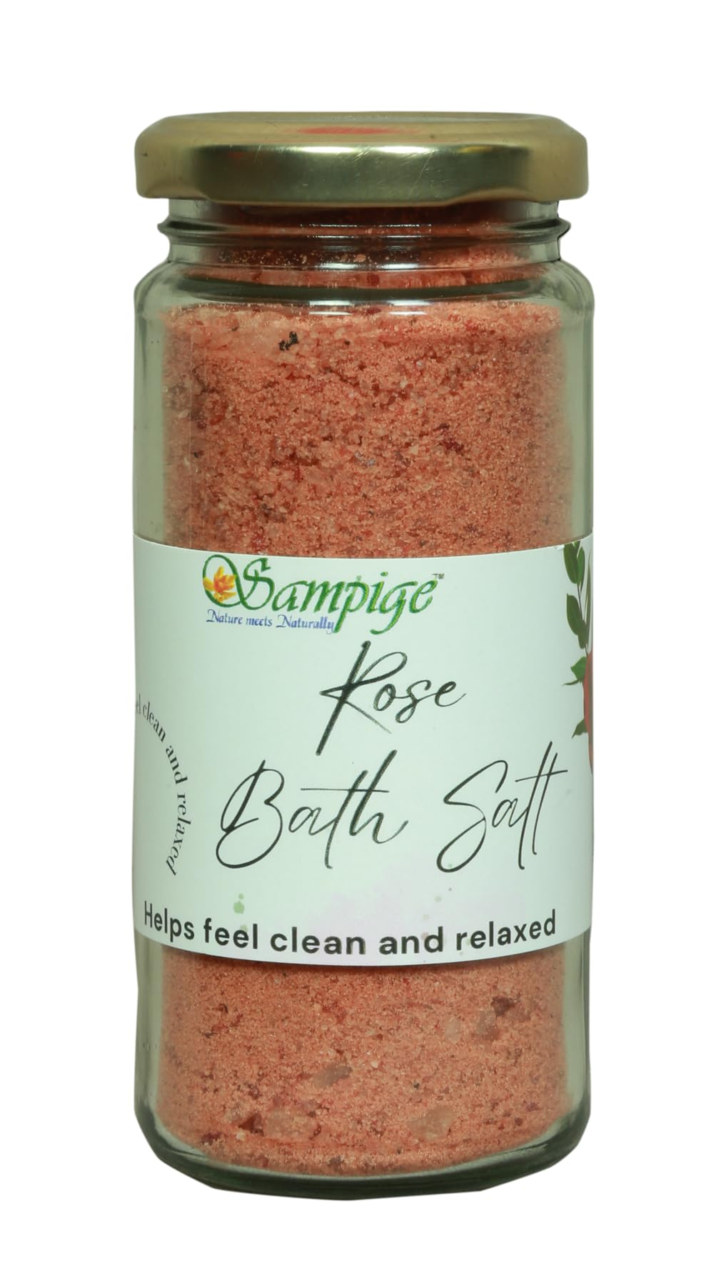 Premium Sampige Rose & Eucalyptus Bath Salt Blend - 500g (2x250g) for Relaxation & Stress Relief | Spa-Quality Aromatherapy | Perfect for Self-Care, Gift Giving & Luxury Bath Time