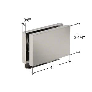 CRL SR4BN Brushed Nickel Square Cornered Rollers for Essence Series Sliding System - Premium Replacement Parts for Smooth Sliding Doors & Windows